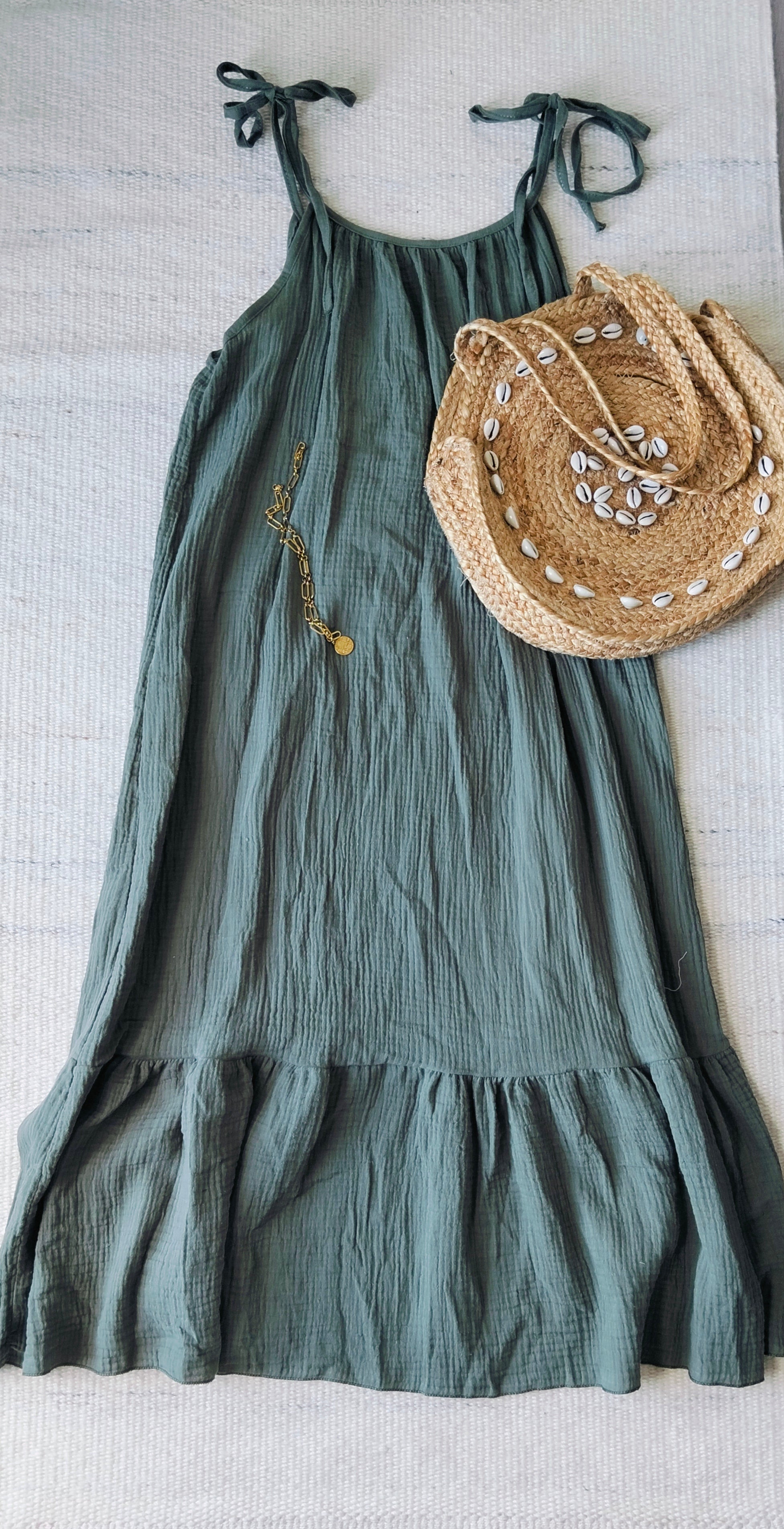 Robe Longue Riva – En Gaze de Coton