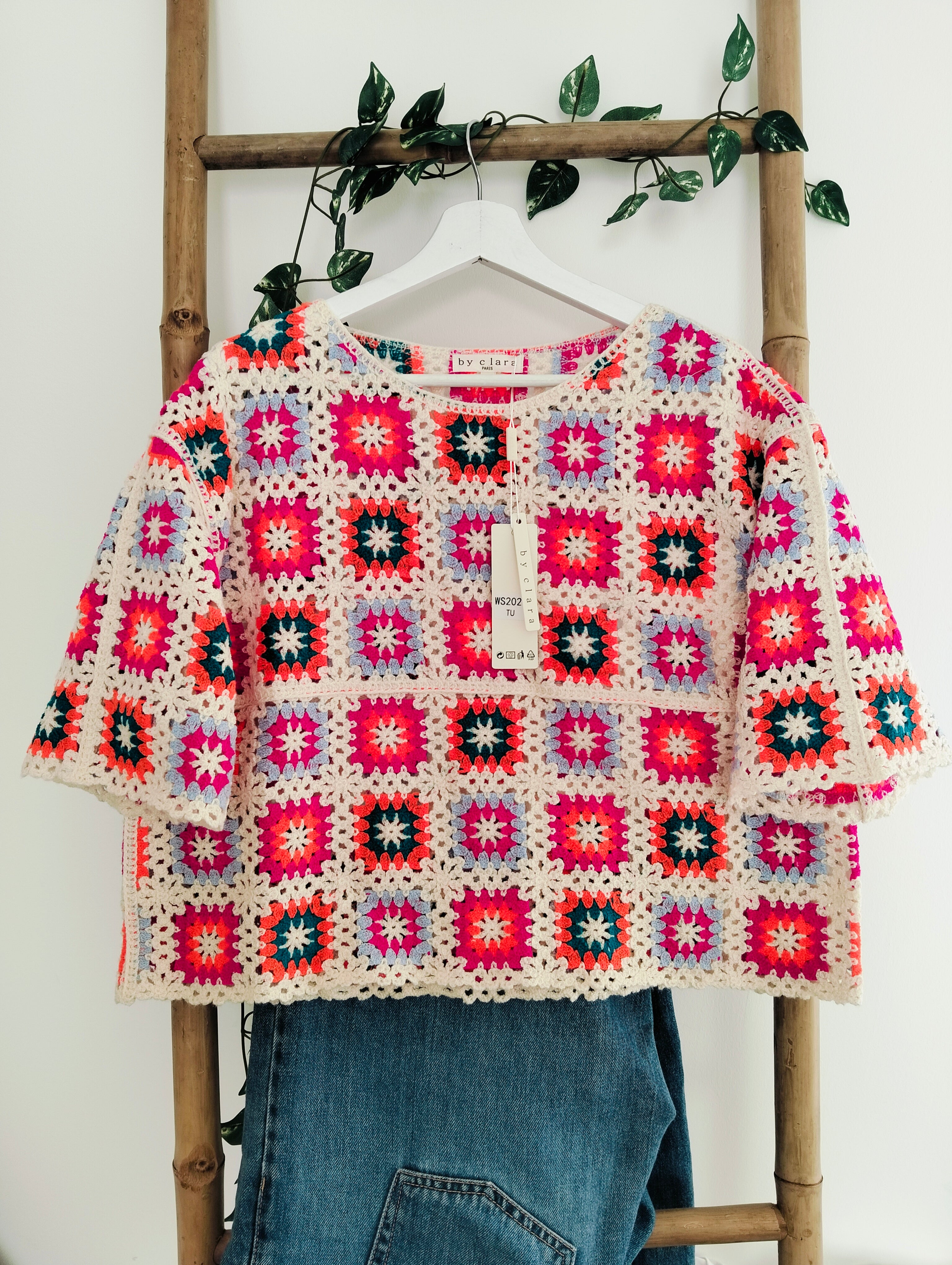 Haut en crochet