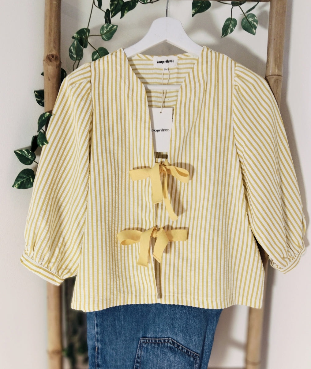 Blouse à noeuds